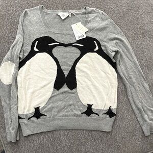 Penguin Anthropologie Sweater